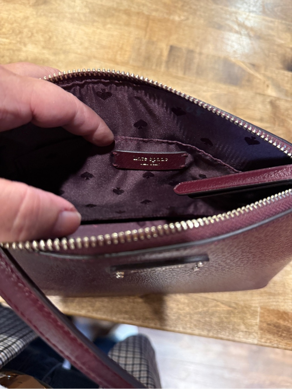 Kate Spade New York Jeanne Crossbody Cherrywood EUC - Picture 6 of 16